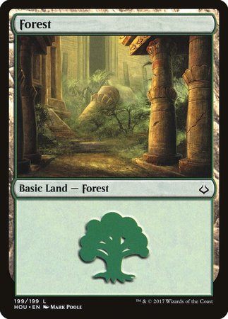 Forest (199) [Hour of Devastation] | Exor Games Bridgewater