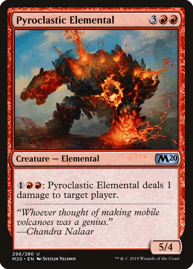 Pyroclastic Elemental [Core Set 2020] | Exor Games Bridgewater