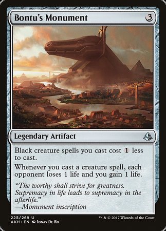 Bontu's Monument [Amonkhet] | Exor Games Bridgewater