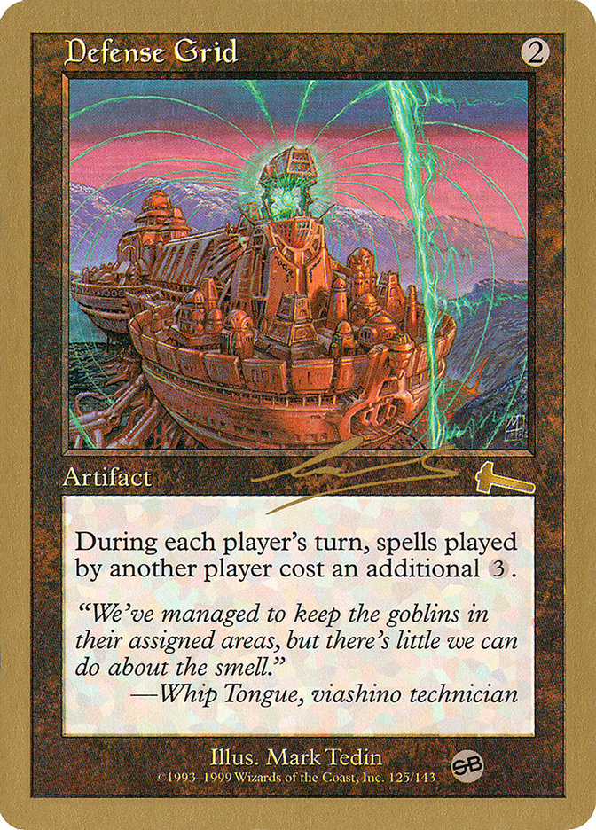 Defense Grid (Nicolas Labarre) (SB) [World Championship Decks 2000] | Exor Games Bridgewater