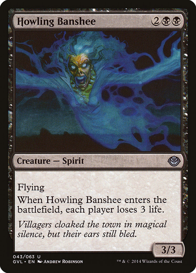 Howling Banshee (Garruk vs. Liliana) [Duel Decks Anthology] | Exor Games Bridgewater