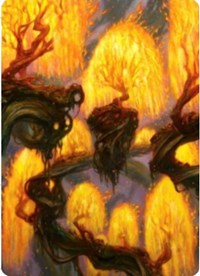 Grove of the Burnwillows Art Card [Zendikar Rising Art Series] | Exor Games Bridgewater