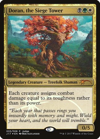 Doran, the Siege Tower [Judge Gift Cards 2017] | Exor Games Bridgewater