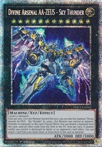 Divine Arsenal AA-ZEUS - Sky Thunder (Starlight Rare) [PHRA-EN045] Starlight Rare | Exor Games Bridgewater