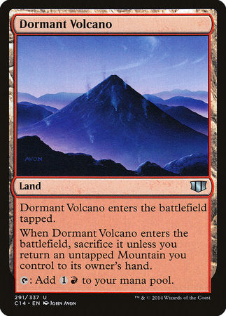 Dormant Volcano [Commander 2014] | Exor Games Bridgewater