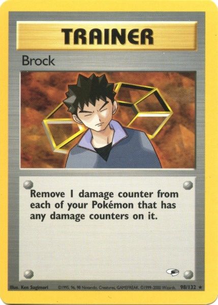 Brock (98/132) [Gym Heroes Unlimited] | Exor Games Bridgewater