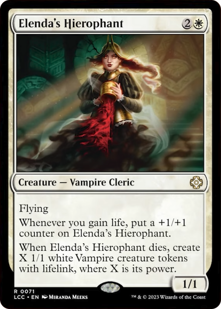 Elenda's Hierophant [The Lost Caverns of Ixalan Commander] | Exor Games Bridgewater