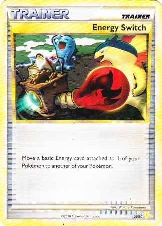 Energy Switch (29/30) [HeartGold & SoulSilver: Trainer Kit - Raichu] | Exor Games Bridgewater