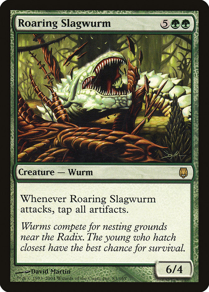 Roaring Slagwurm [Darksteel] | Exor Games Bridgewater