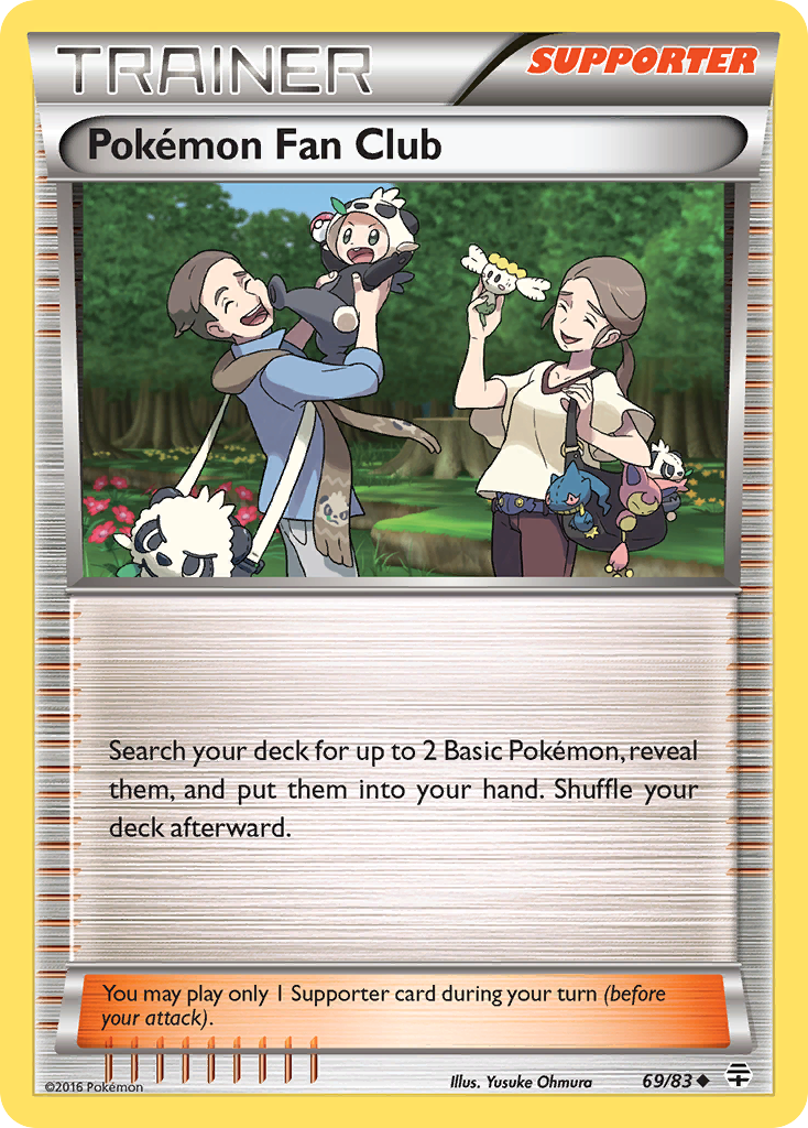 Pokemon Fan Club (69/83) [XY: Generations] | Exor Games Bridgewater