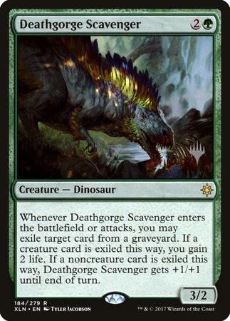 Deathgorge Scavenger [Ixalan Promos] | Exor Games Bridgewater