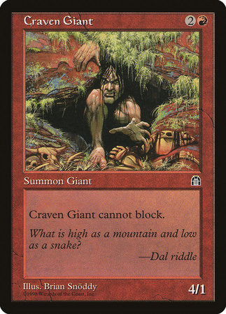 Craven Giant [Stronghold] | Exor Games Bridgewater