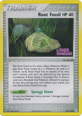 Root Fossil (93/110) (Stamped) [EX: Holon Phantoms] | Exor Games Bridgewater