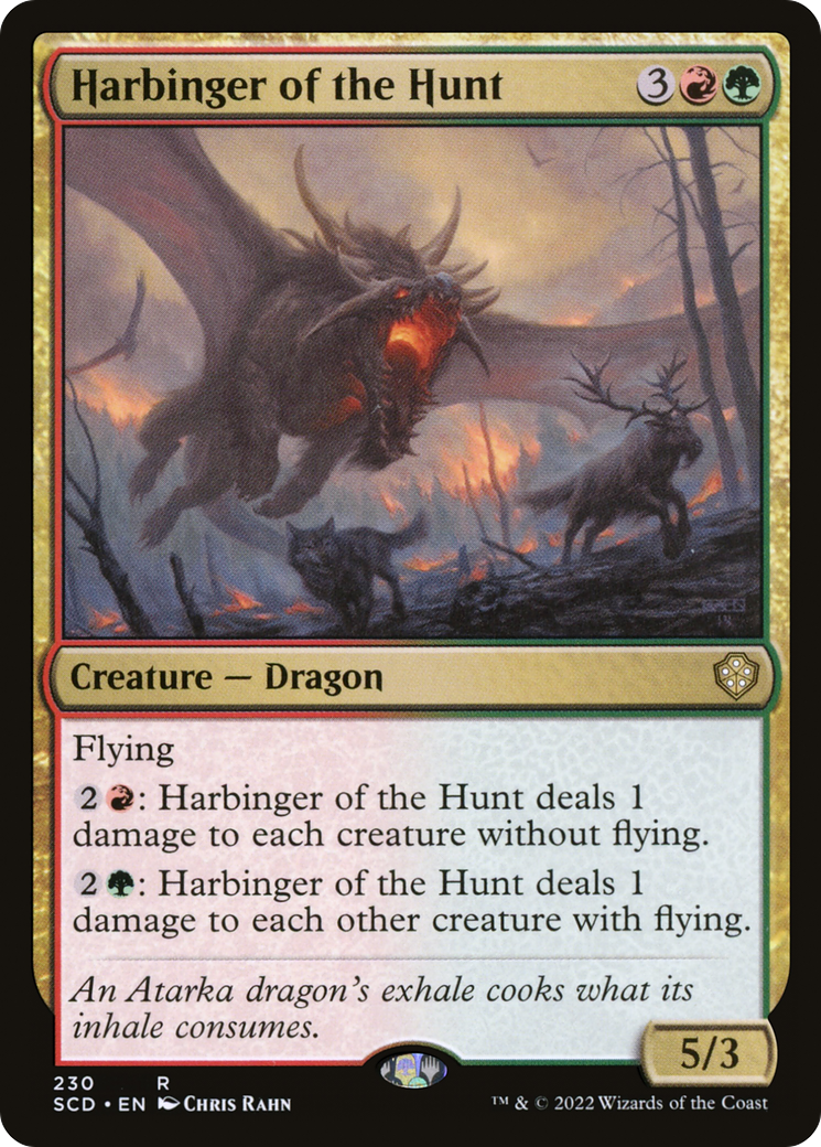 Harbinger of the Hunt [Starter Commander Decks] | Exor Games Bridgewater