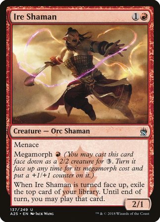Ire Shaman [Masters 25] | Exor Games Bridgewater