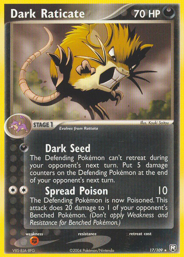 Dark Raticate (17/109) [EX: Team Rocket Returns] | Exor Games Bridgewater