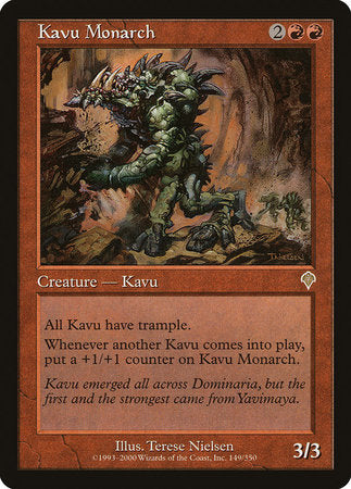 Kavu Monarch [Invasion] | Exor Games Bridgewater