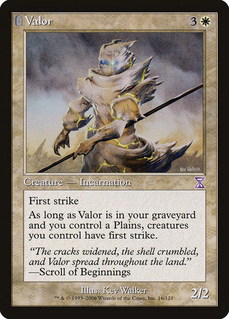 Valor [Time Spiral Timeshifted] | Exor Games Bridgewater