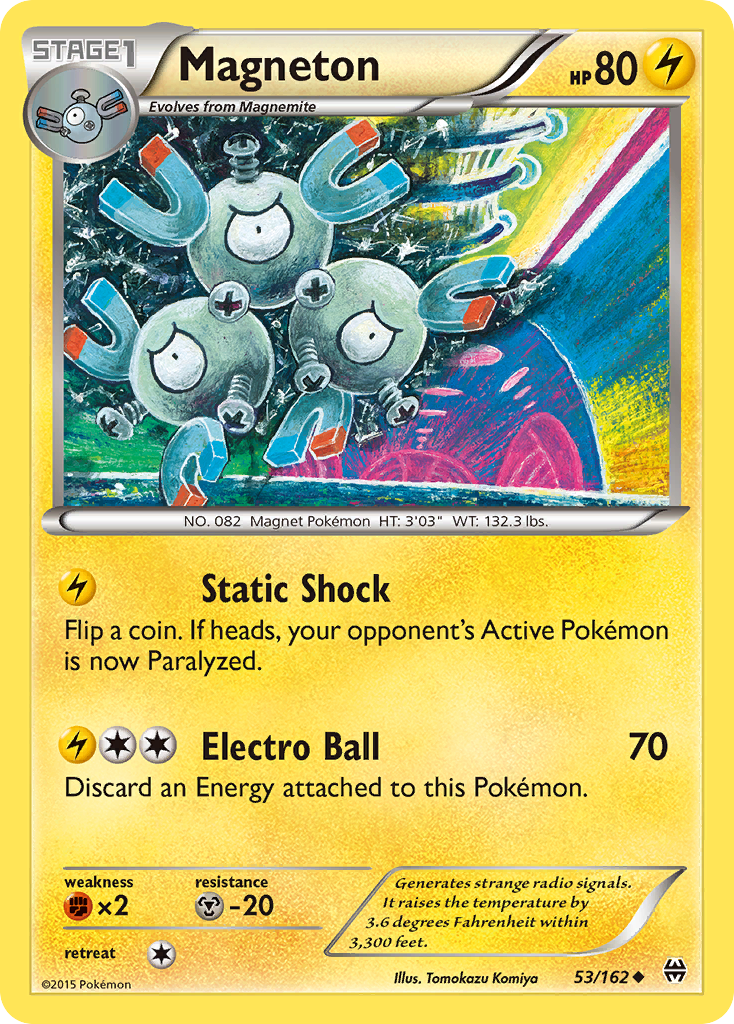 Magneton (53/162) [XY: BREAKthrough] | Exor Games Bridgewater