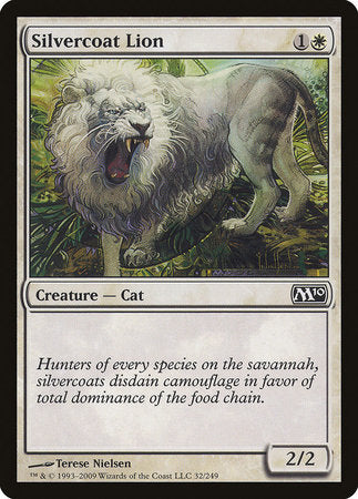 Silvercoat Lion [Magic 2010] | Exor Games Bridgewater