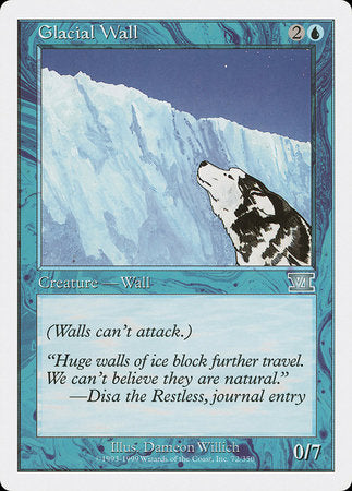 Glacial Wall [Classic Sixth Edition] | Exor Games Bridgewater