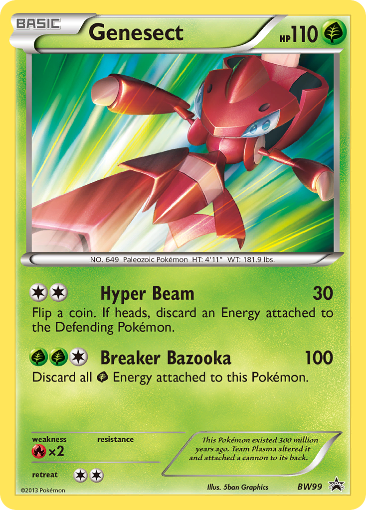 Genesect (BW99) [Black & White: Black Star Promos] | Exor Games Bridgewater