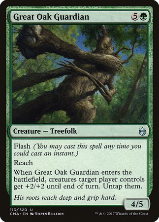 Great Oak Guardian [Commander Anthology] | Exor Games Bridgewater