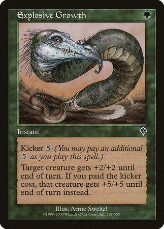 Explosive Growth [Invasion] | Exor Games Bridgewater