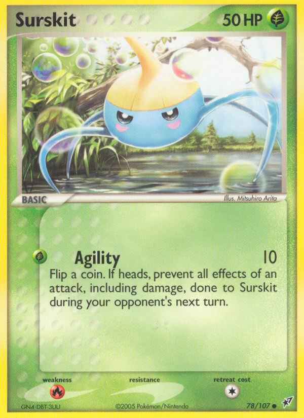 Surskit (78/107) [EX: Deoxys] | Exor Games Bridgewater