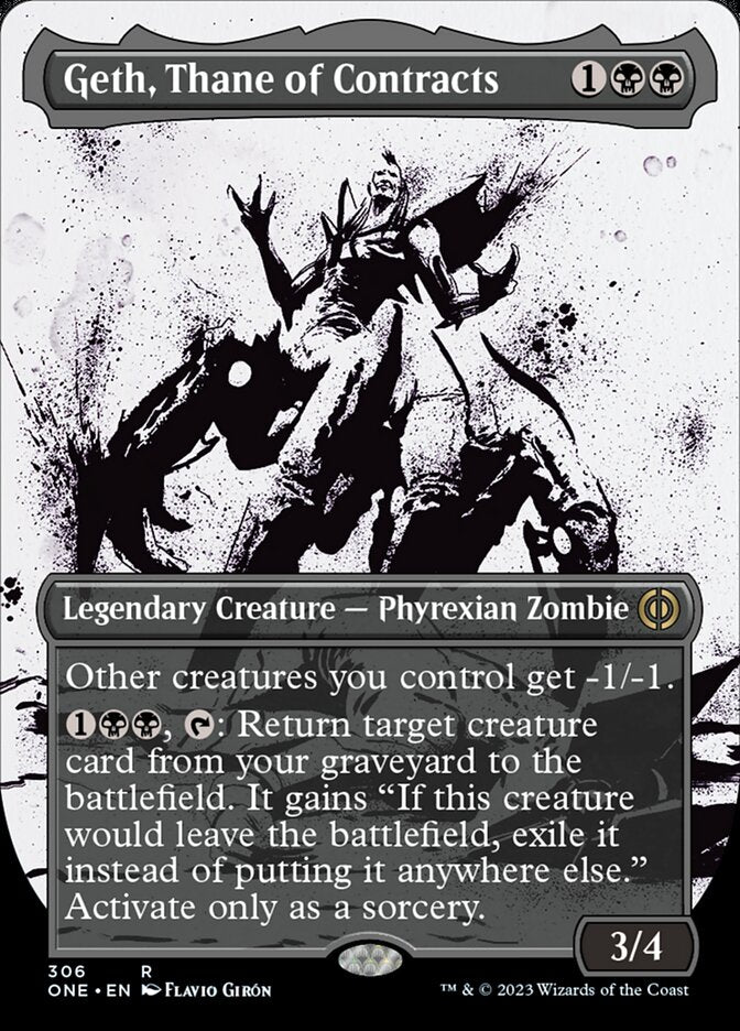 Geth, Thane of Contracts (Borderless Ichor) [Phyrexia: All Will Be One] | Exor Games Bridgewater