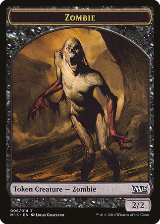 Zombie Token [Magic 2015 Tokens] | Exor Games Bridgewater