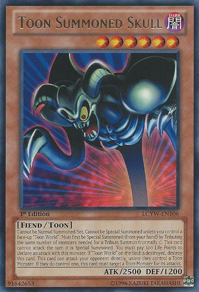 Toon Summoned Skull [LCYW-EN106] Rare | Exor Games Bridgewater