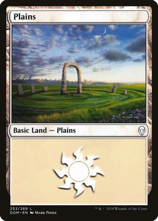 Plains (253) [Dominaria] | Exor Games Bridgewater