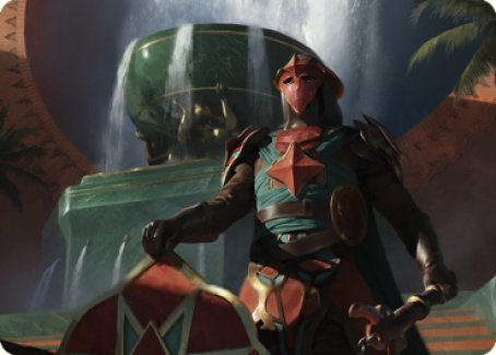 Tomakul Honor Guard Art Card [The Brothers' War Art Series] | Exor Games Bridgewater