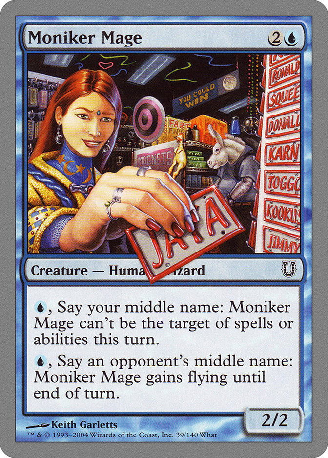 Moniker Mage [Unhinged] | Exor Games Bridgewater