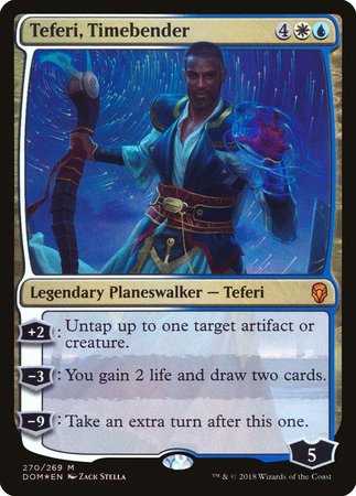Teferi, Timebender [Dominaria] | Exor Games Bridgewater