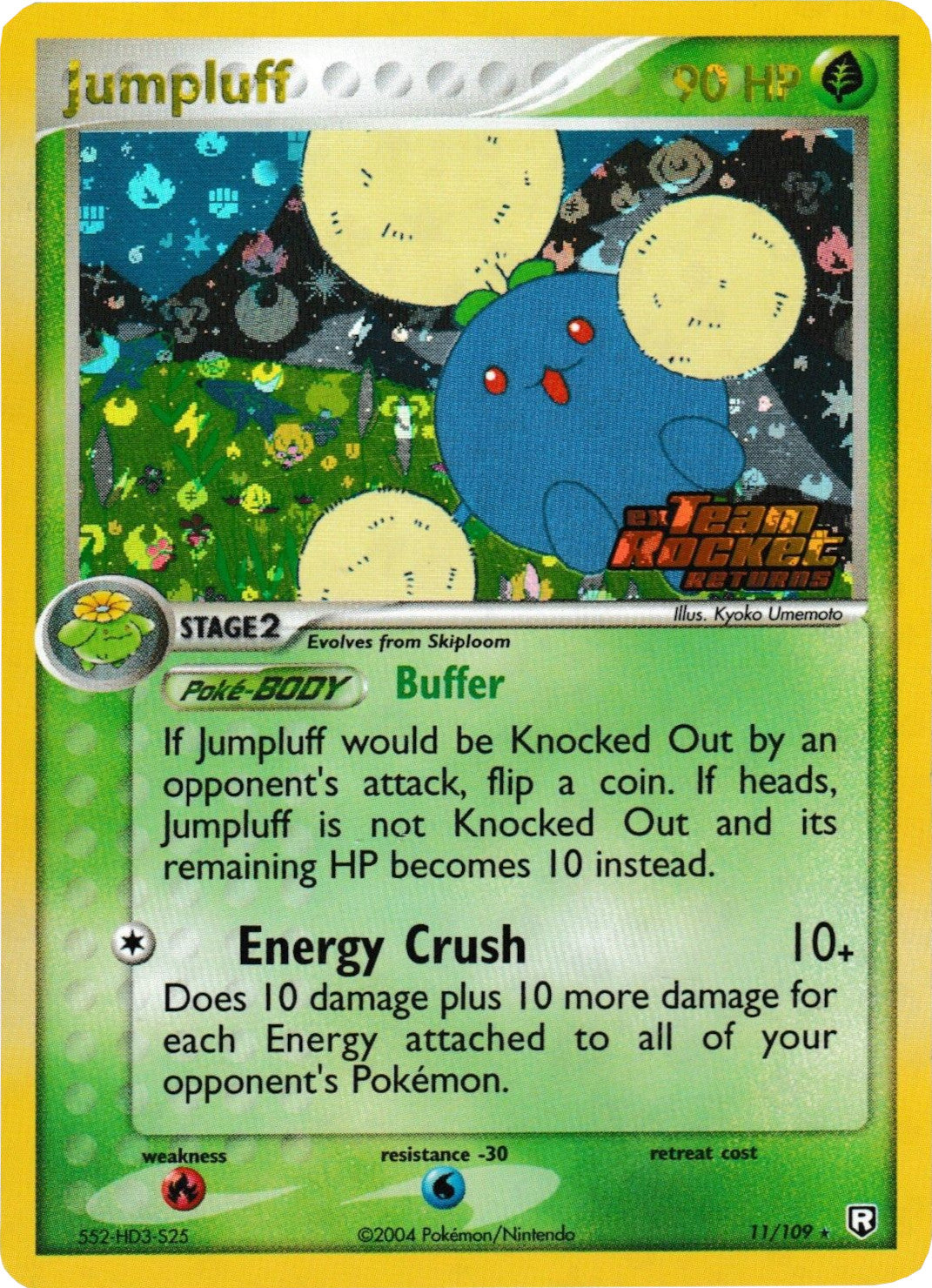 Jumpluff (11/109) (Stamped) [EX: Team Rocket Returns] | Exor Games Bridgewater