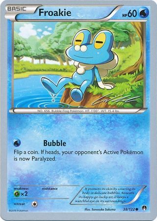 Froakie (38/122) (Ninja Blitz - Cody Walinski) [World Championships 2016] | Exor Games Bridgewater