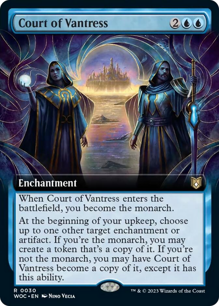 Court of Vantress (Extended Art) [Wilds of Eldraine Commander] | Exor Games Bridgewater