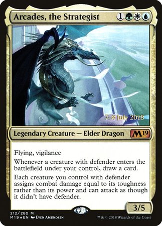 Arcades, the Strategist [Core Set 2019 Promos] | Exor Games Bridgewater