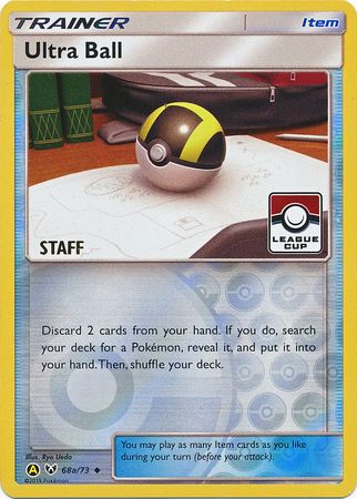 Ultra Ball (68a/73) (League Promo Staff) [Sun & Moon: Shining Legends] | Exor Games Bridgewater