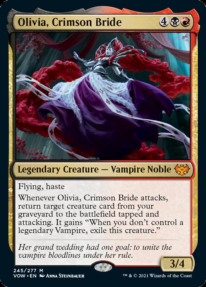 Olivia, Crimson Bride [Innistrad: Crimson Vow] | Exor Games Bridgewater