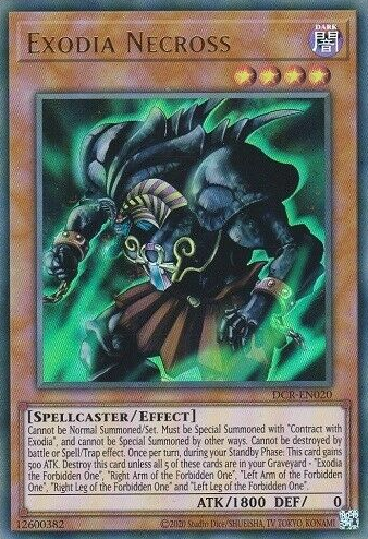 Exodia Necross (25th Anniversary) [DCR-EN020] Ultra Rare | Exor Games Bridgewater