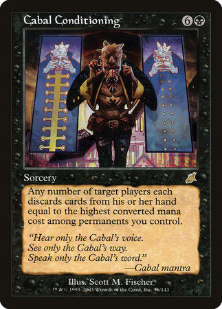 Cabal Conditioning [Scourge] | Exor Games Bridgewater