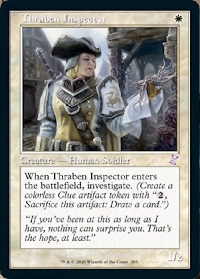 Thraben Inspector (Timeshifted) [Time Spiral Remastered] | Exor Games Bridgewater