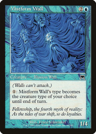 Mistform Wall [Onslaught] | Exor Games Bridgewater