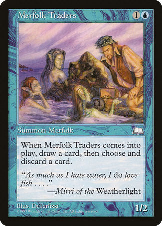 Merfolk Traders [Weatherlight] | Exor Games Bridgewater