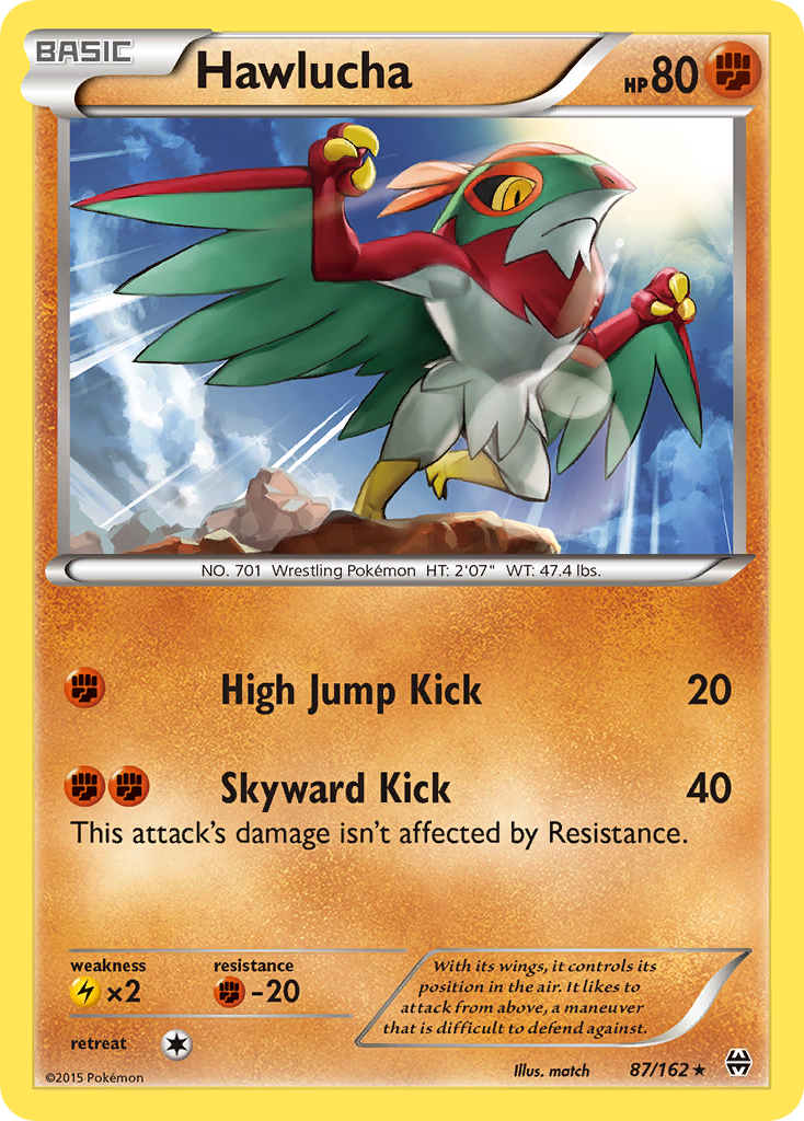 Hawlucha (87/162) [XY: BREAKthrough] | Exor Games Bridgewater