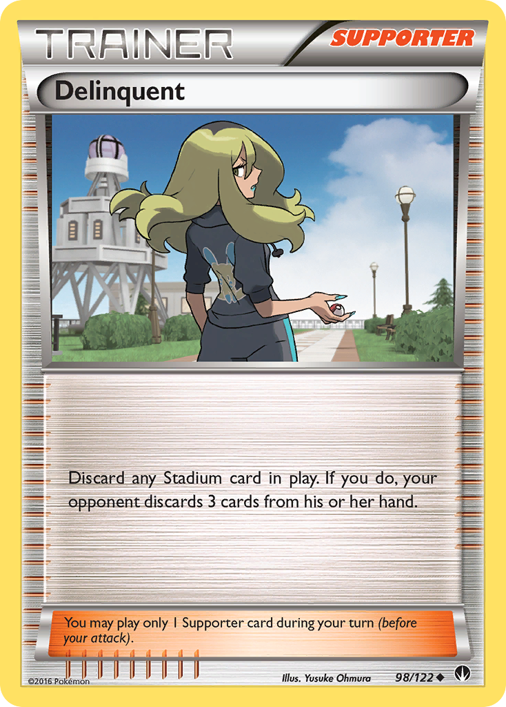 Delinquent (98/122) [XY: BREAKpoint] | Exor Games Bridgewater