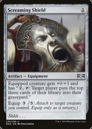 Screaming Shield [Ravnica Allegiance] | Exor Games Bridgewater